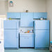 Nicholas Mele’s photograph series of unconventional and unpretentious kitchens in Newport, R.I., mansions, or 
