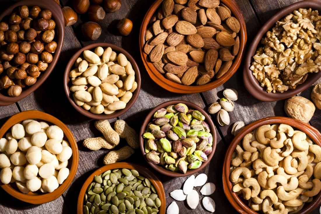 seeds and nuts which are high in arginine