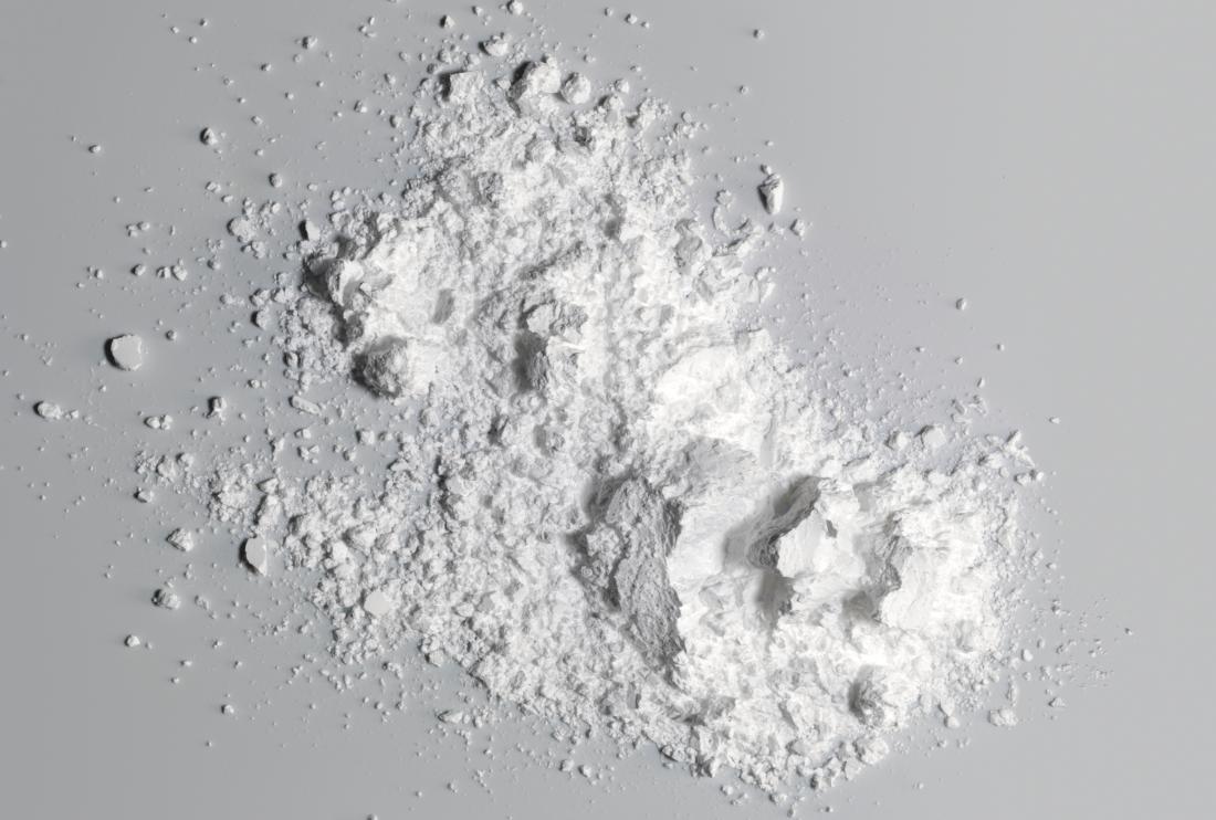 White powder borax