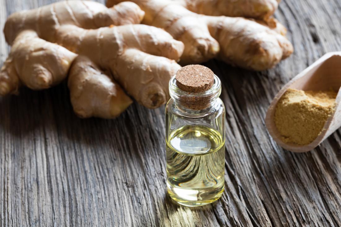 Ginger essential oil for neuropathic pain relief