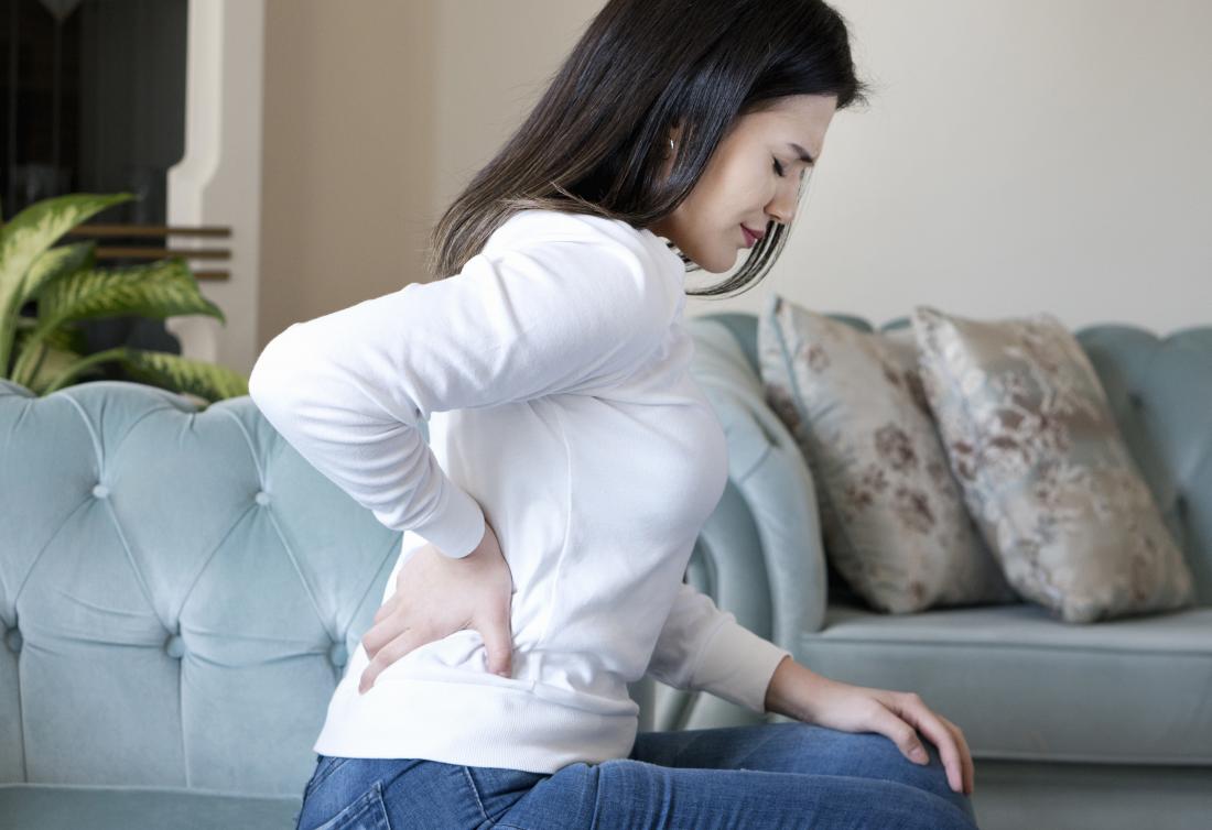 Endometriosis can cause pain in the lower back or pelvis.