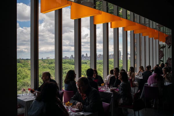 Robert, a swanky American restaurant and lounge that is on the ninth floor of the Museum of Arts and Design building at Columbus Circle, offers an array of culinary options.