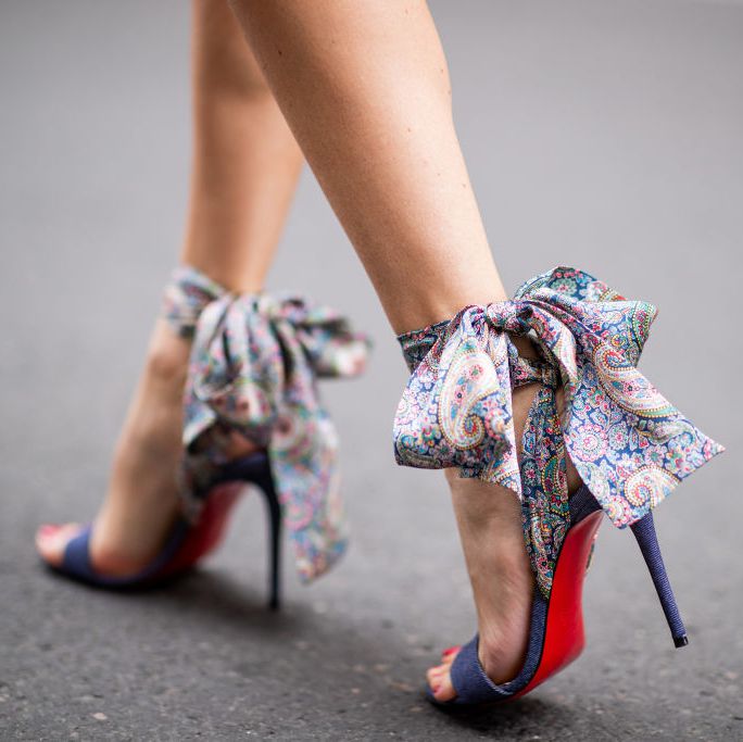 christian louboutin shoes heels red sole exhibition