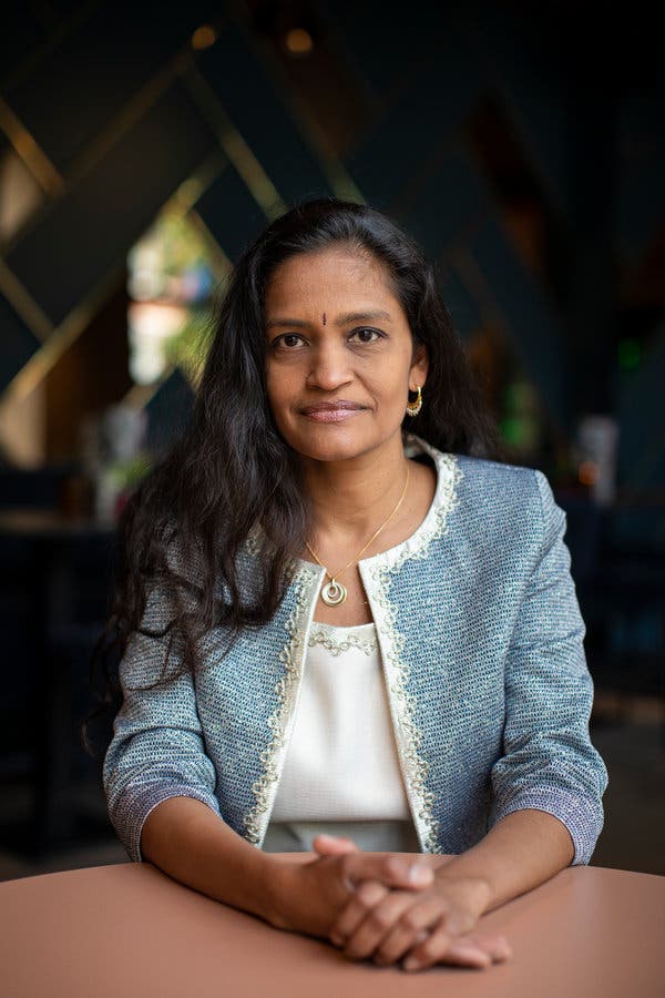 Jayasree K. Iyer, executive director of the Access to Medicine Foundation in Amsterdam.