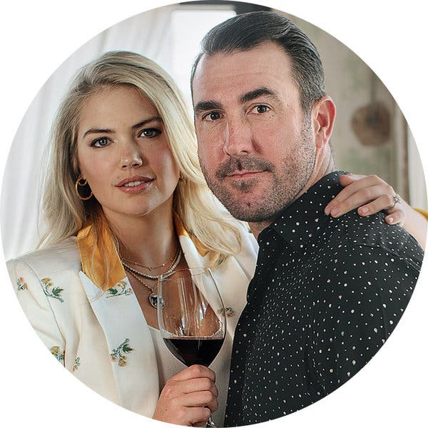 The supermodel, Kate Upton, and the Houston Astros pitcher, Justin Verlander at the bistro, Nancy&rsquo;s Hustle.