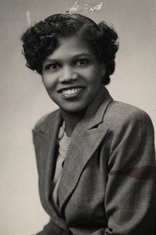 Dr. Jones around 1950. At a young age, she resolved to become a doctor who would find her reward in service, not wealth.