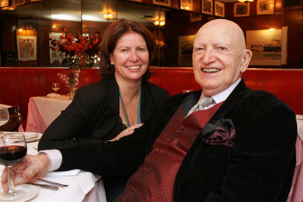 Robert Treboux and his daughter, Catherine Treboux, at Le Veau d’Or in 2006.