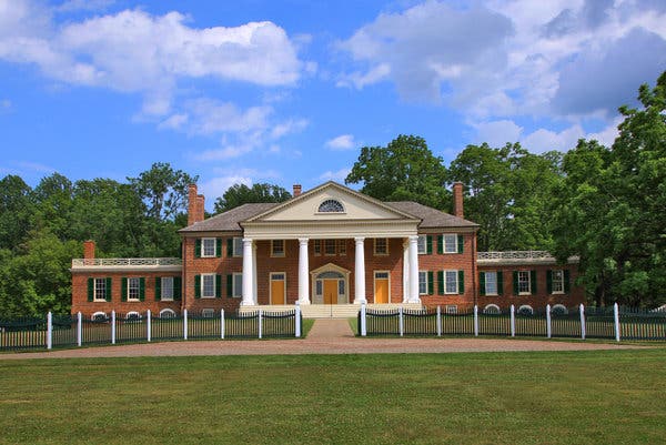 President James Madison’s Montpelier estate in Virginia. The National Endowment for the Humanities awarded a grant for field research to analyze materials excavated from the estate overseer’s quarters.