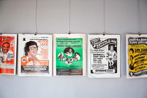 The exhibit “Sabor y Ritmo Antillano: N.Y.C. Latin Music Concert Posters of the 1970s & 1980s” is bringing historic Latin music posters to Harlem’s Rio II gallery.