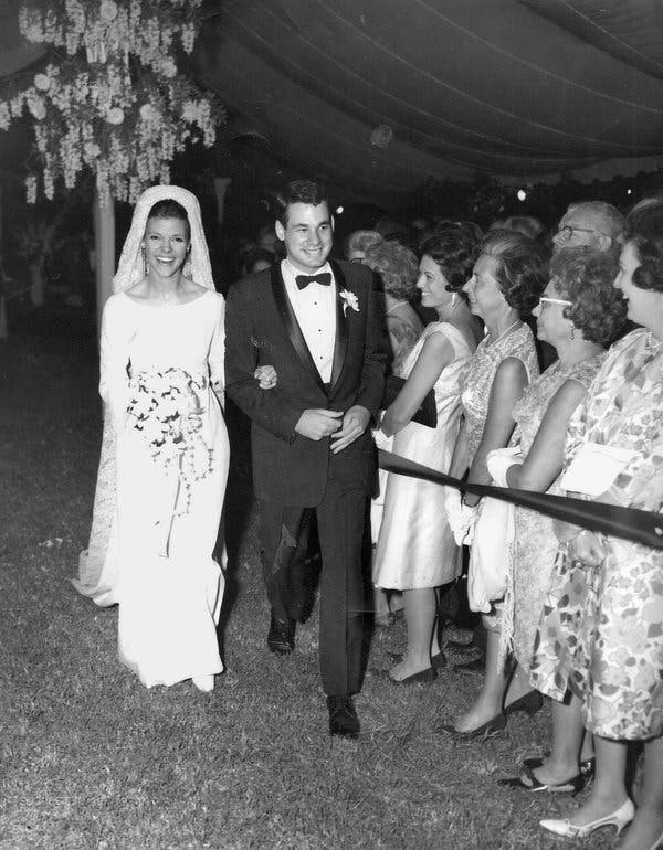 The couple married on Sept. 10, 1966 in the garden of Mrs. Roberts&rsquo; family home in Bethesda, Maryland, where the couple still reside today.