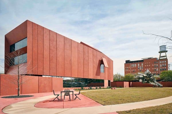 Ruby City, a 14,000-square-foot contemporary art center designed by the British architect David Adjaye, debuts October 13 in San Antonio TX, and will house the art collection of philanthropist Linda Pace, heir to the Pace Picante salsa fortune, who died in 2007.