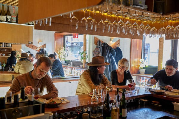 The Four Horsemen, open since 2015, brought the natural-wine movement to Williamsburg, Brooklyn.
