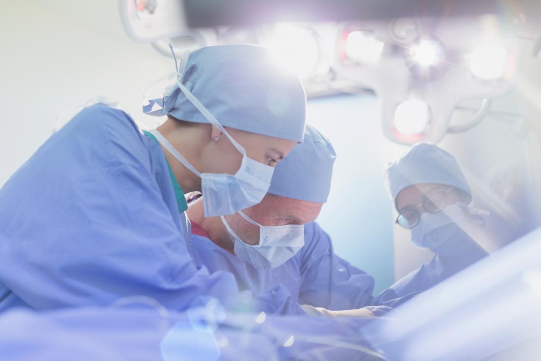 surgeons performing Fibroid surgery