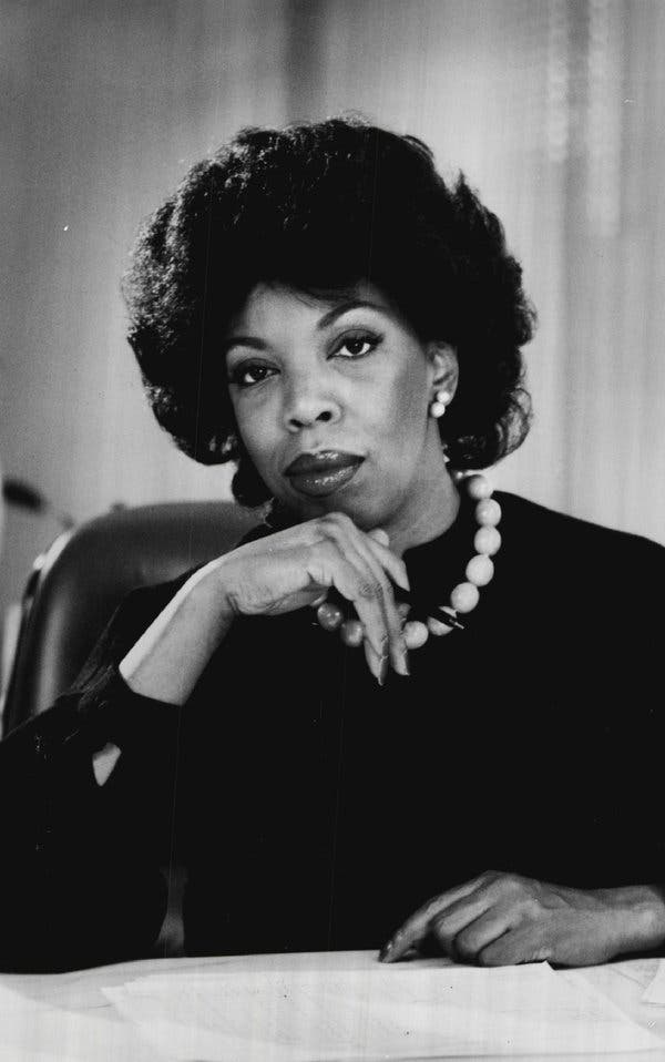 Barbara Gardner Proctor in an undated photo. She was hailed as the first African-American woman to establish an advertising agency.
