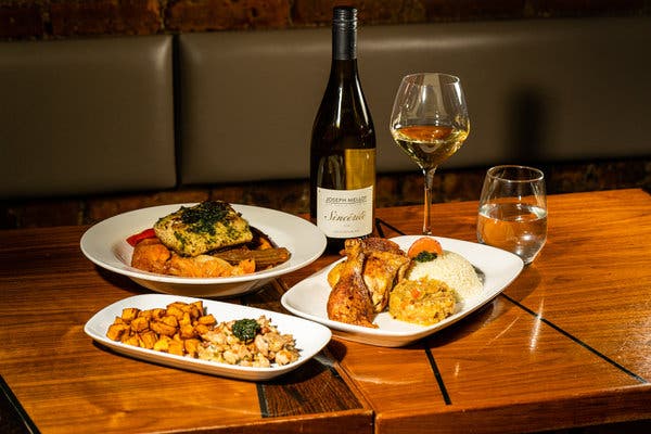 Each meal at Le Succulent, a bistro in Park Slope, Brooklyn, unites West Africa and France.