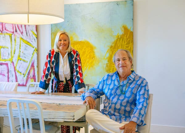 Richard and Jennifer Sands bought a second condo at the Seagate Residences in Delray Beach, Fla., to house their visiting children and grandchildren. 