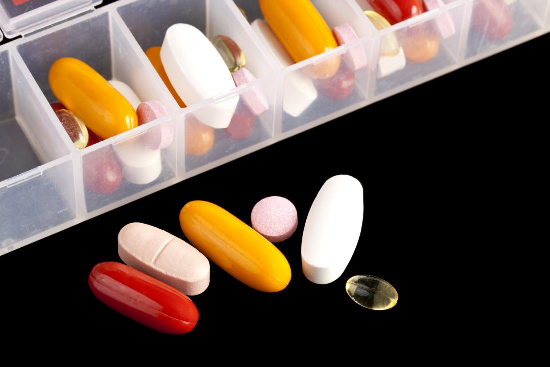 various pills and supplements