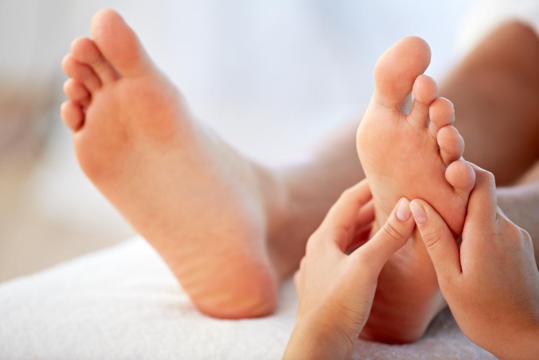 foot massage - Thumb work