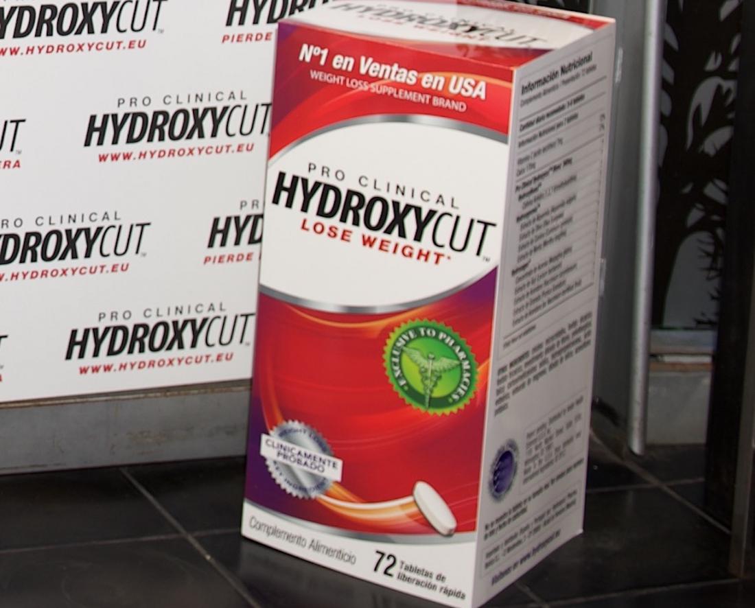 Hydroxycut supplement box
