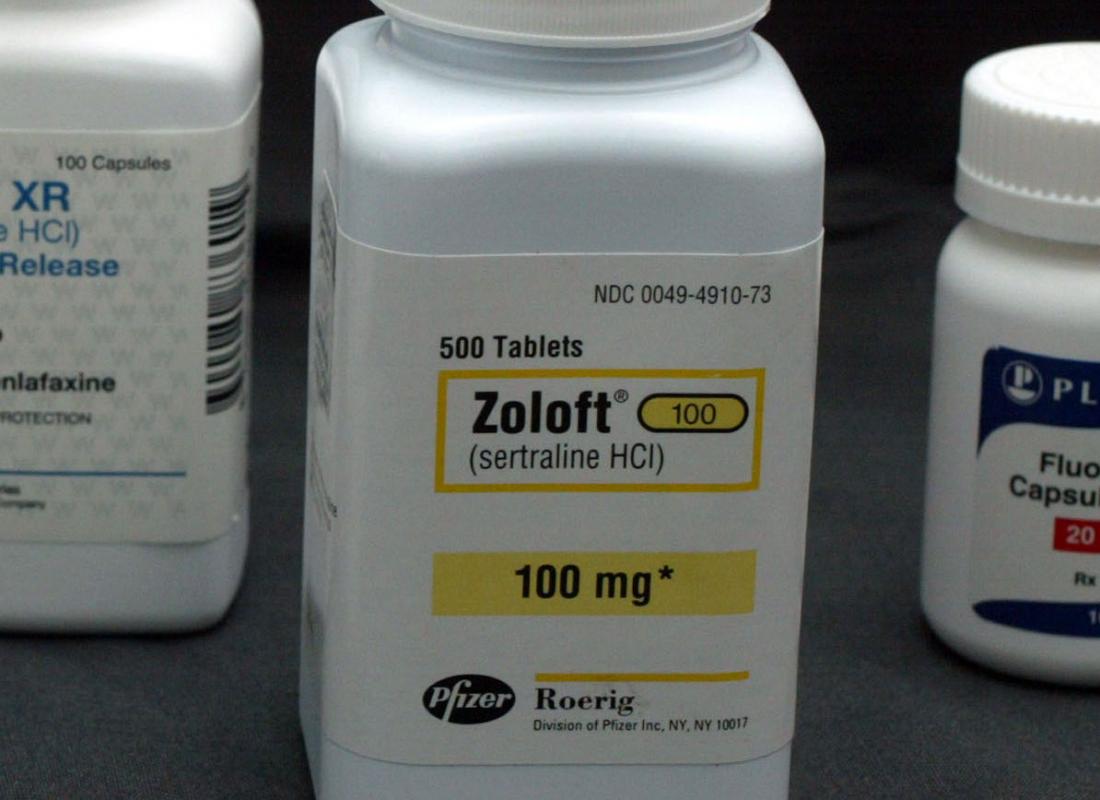 Zoloft in pill bottle for bipolar