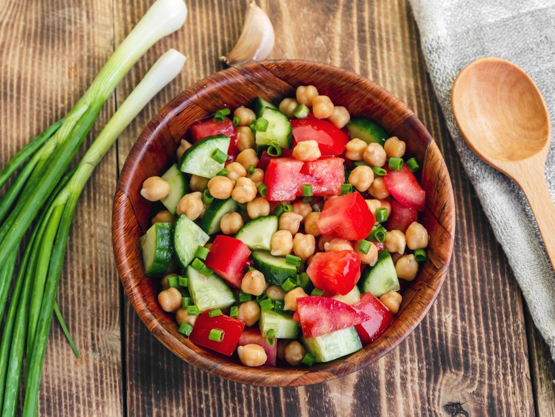 Chickpea salad<!--mce:protected %0A-->