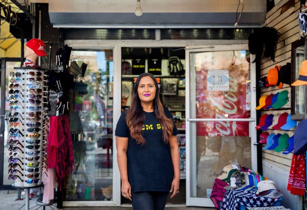 Parul Patel, looking to revive her father’s store.