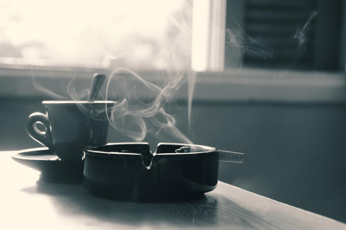 image of cigarette in an ashtray