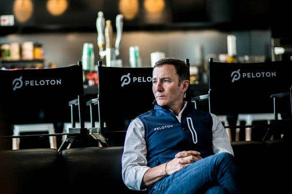 John Foley, a tech executive, founded Peloton in 2012.
