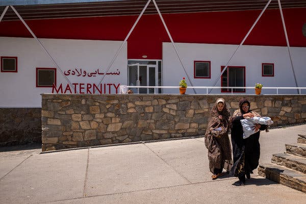 Women travel for miles over rough roads through treacherous territory to give birth at the Anabah Maternity Center.