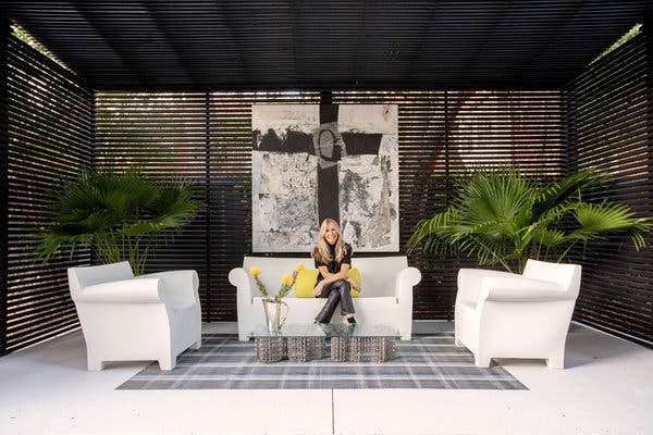 Karen Baldwin moved to Charleston from New York, where she worked in fashion and interior design. 