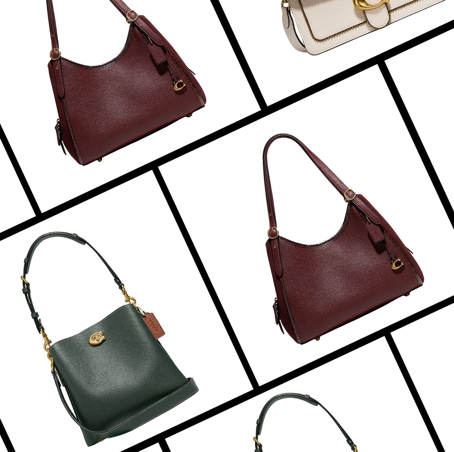 four coach bags on sale to illustrate a coach fall bags sale