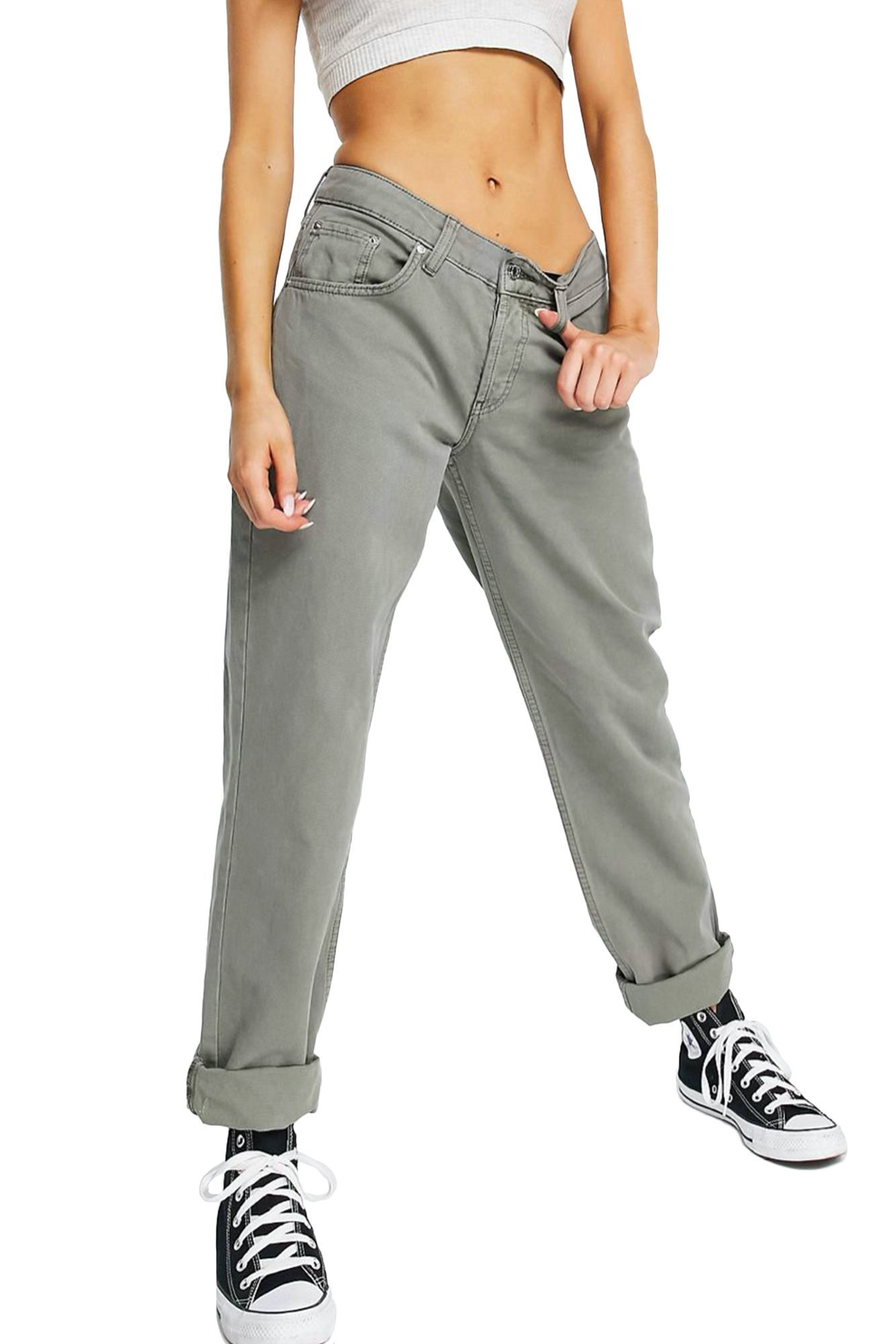 Hourglass Low Rise 90's Straight Leg Pant 