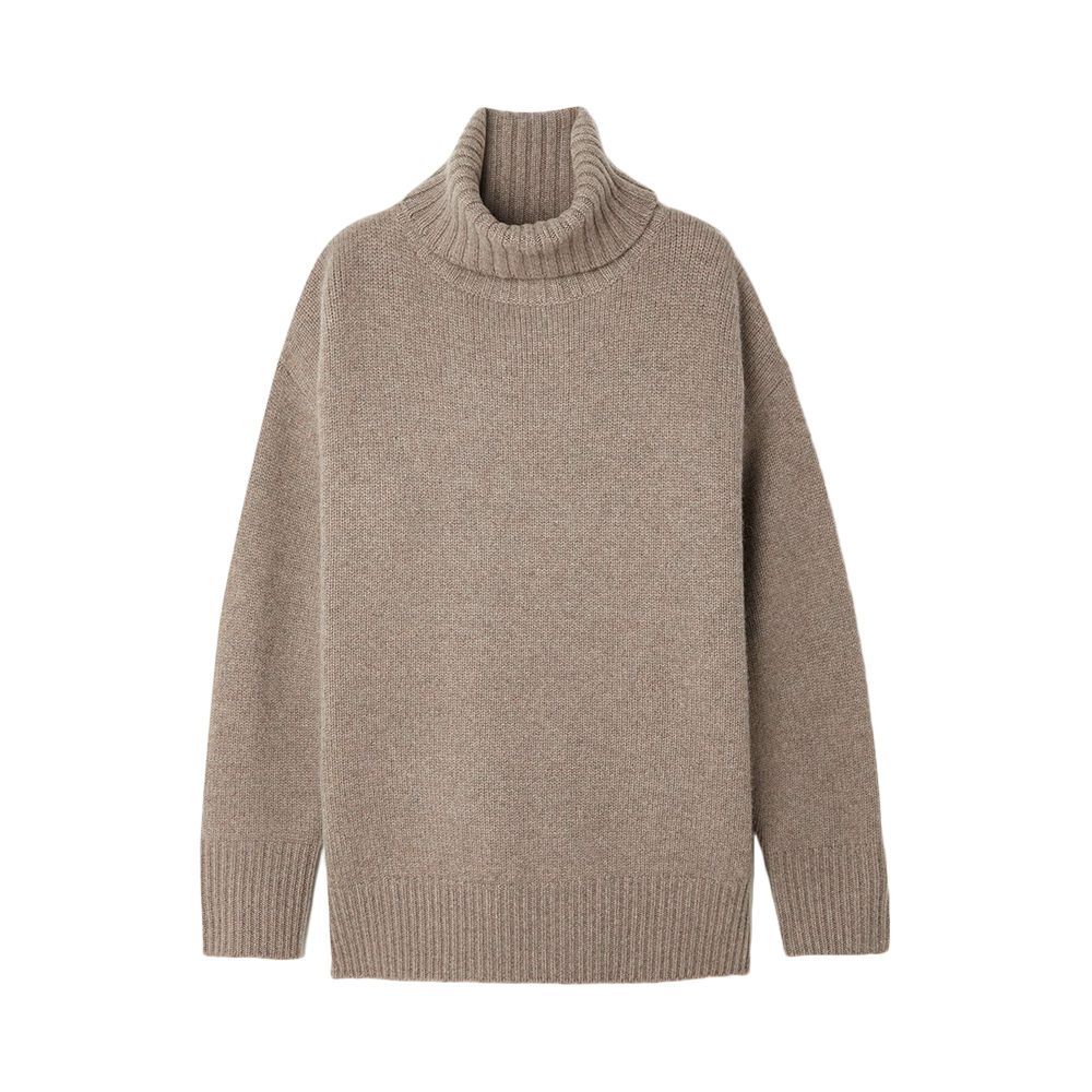 N°20 Oversize Xtra Cashmere-Blend Turtleneck Sweater