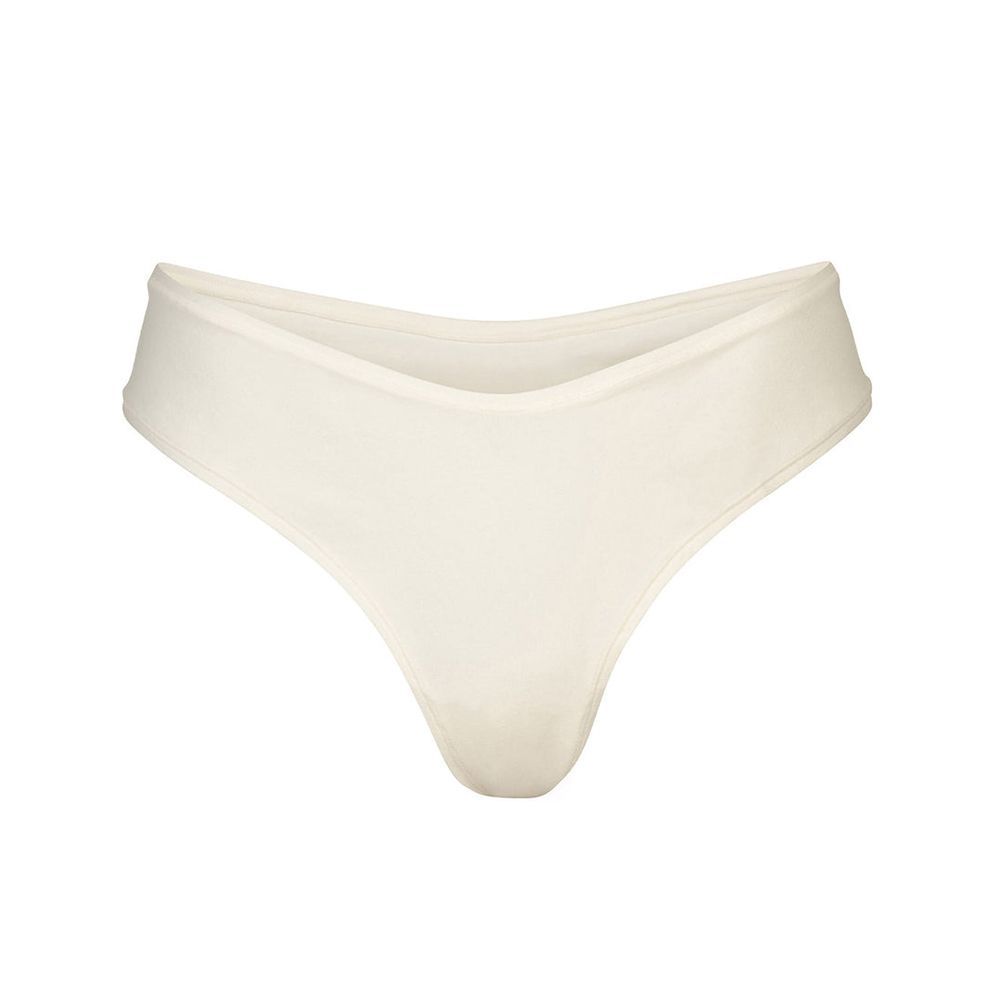 Cotton Collection 2.0 Cotton-Blend Jersey Thong