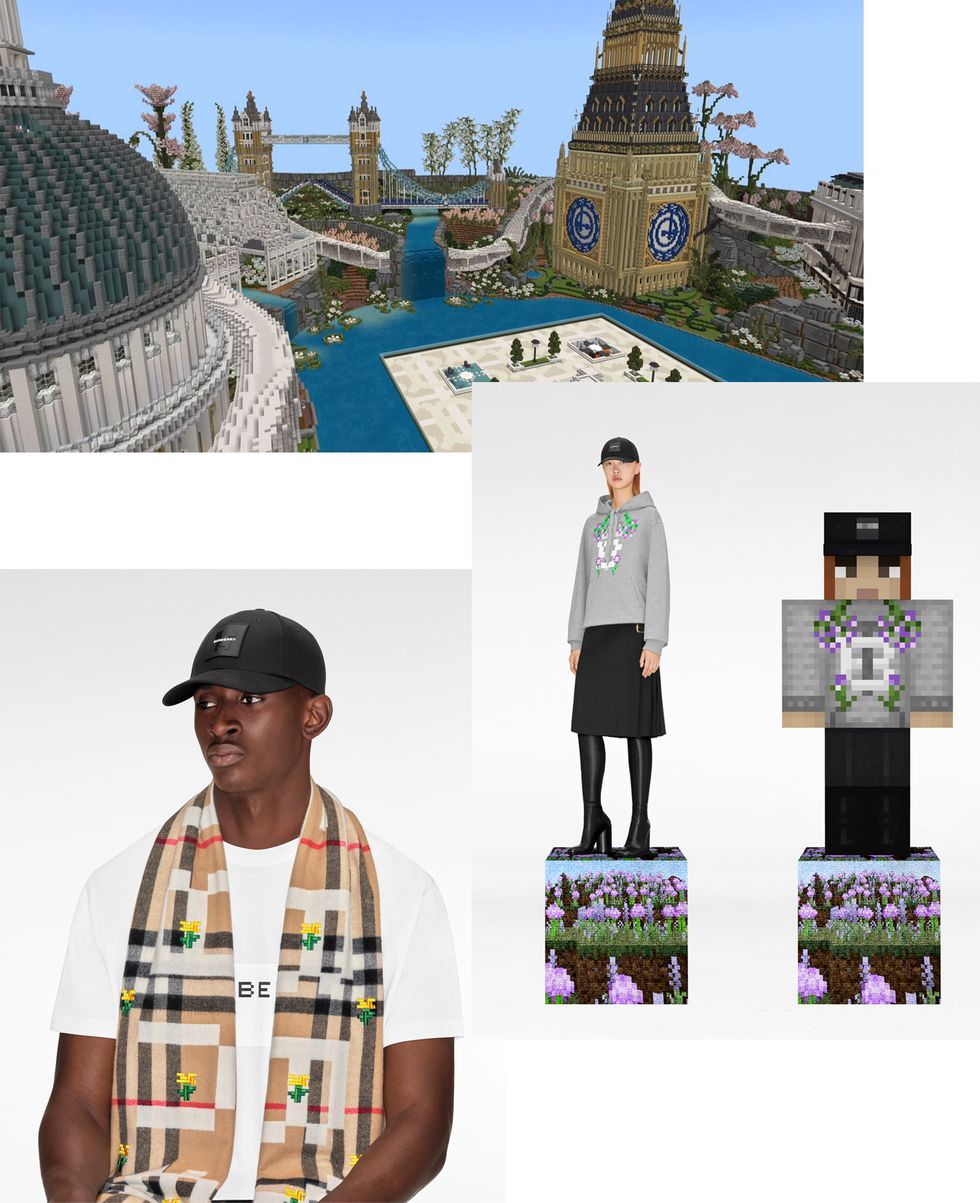 burberry and minecraft