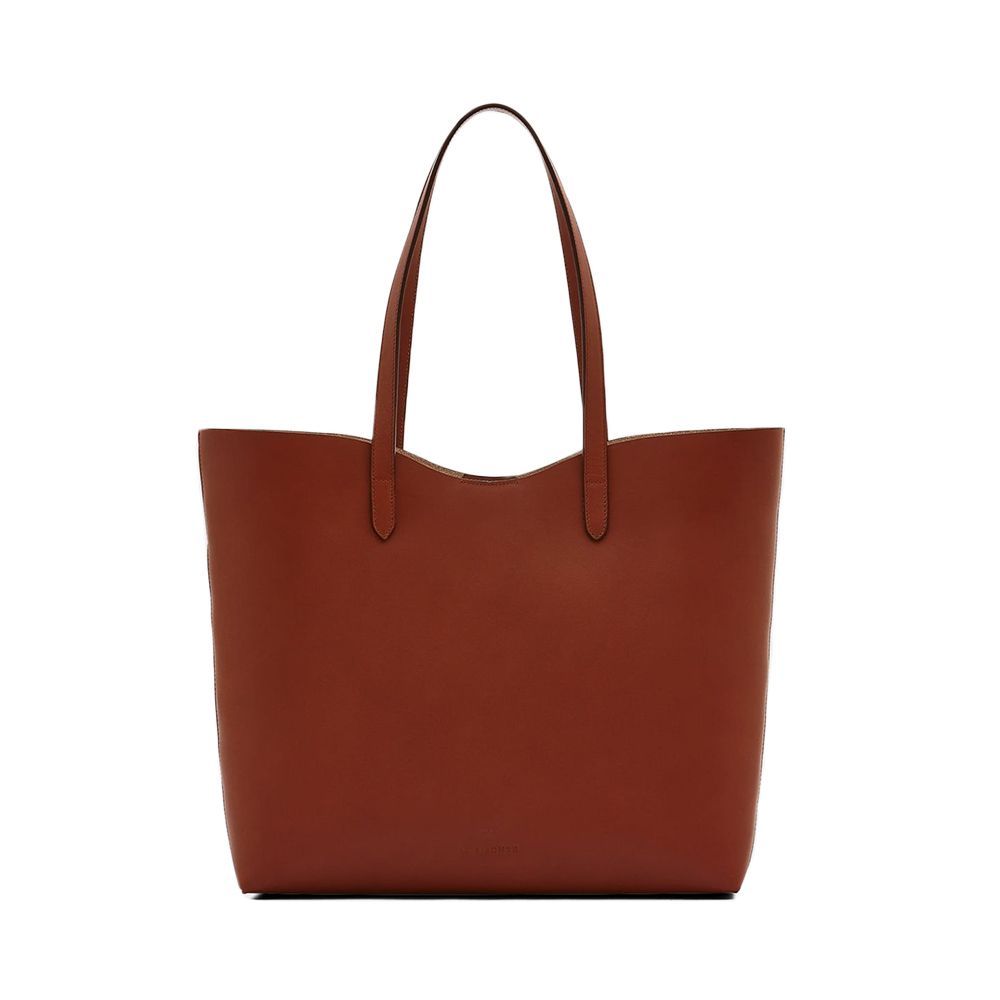 Roseto Vacchetta Leather Tote Bag