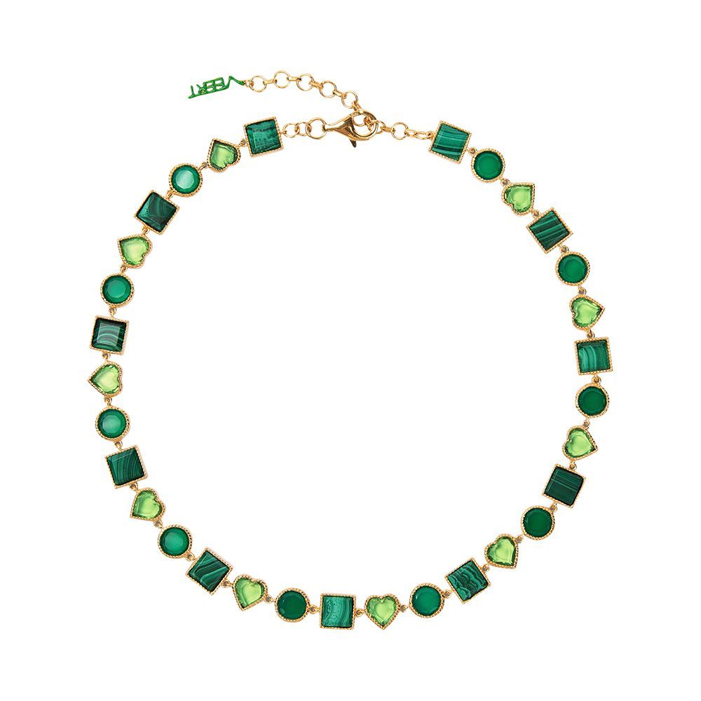 The Green Shape Necklace