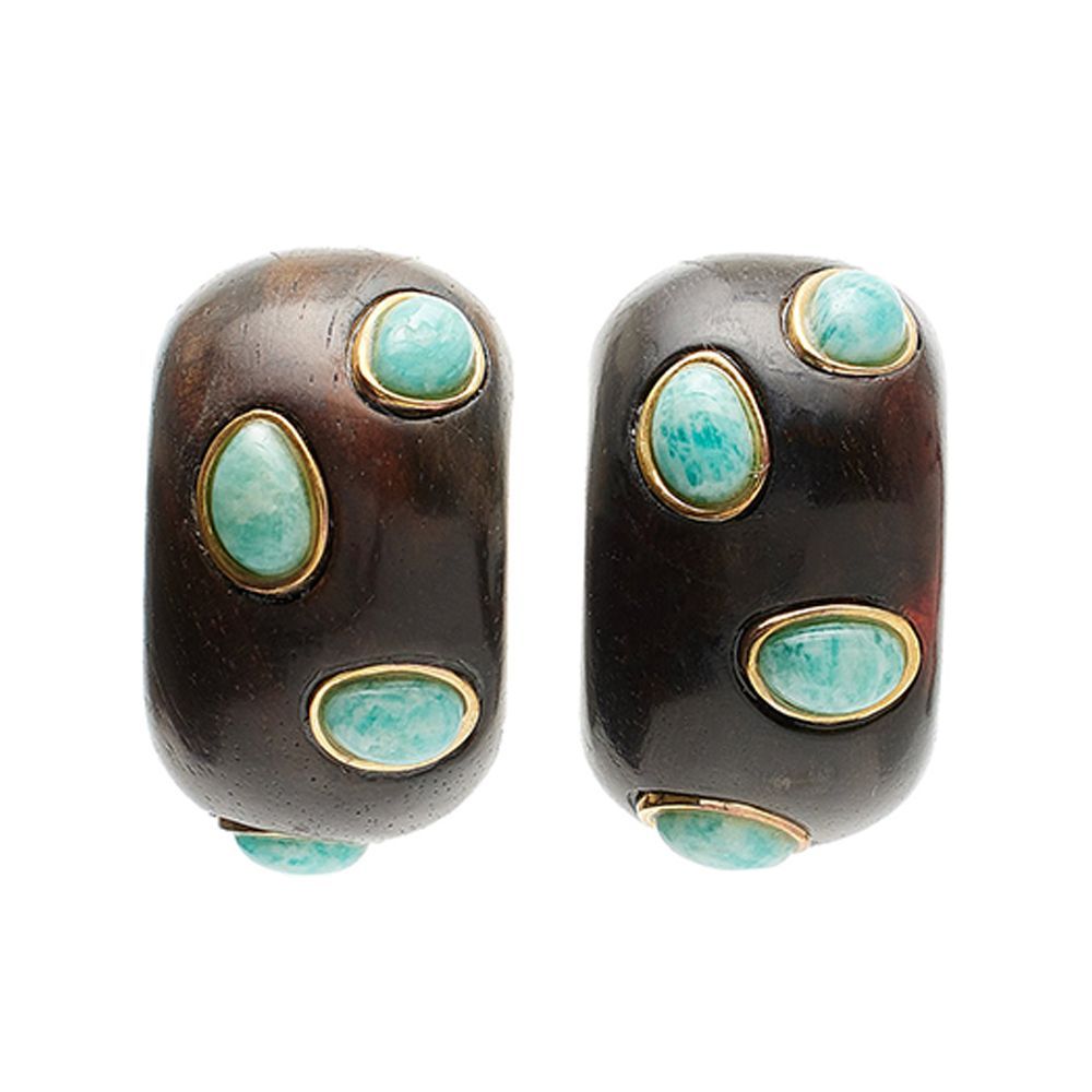 Acacia Amazonite Earrings