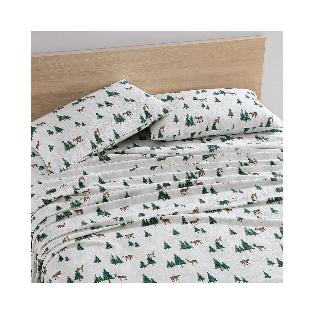 Cotton Flannel Bedding Set 