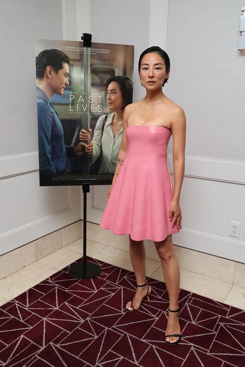 mandatory credit photo by eric charbonneaushutterstock 13950017w greta lee a24s past lives special screening, los angeles, ca, usa 05 june 2023