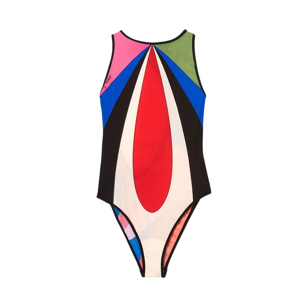 Goccia-Print Swimsuit
