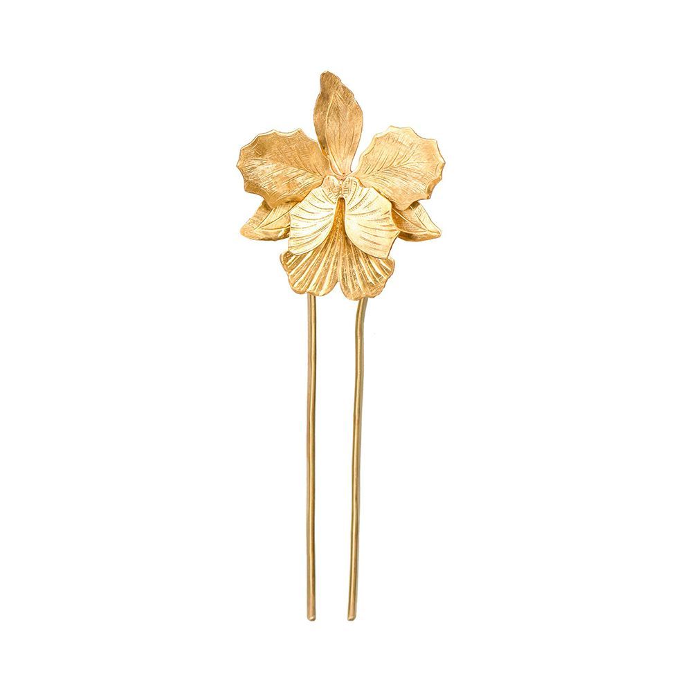 Laelia Orchid Hair Pin