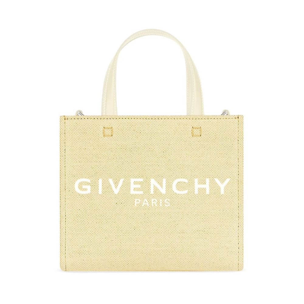 Mini G Tote Shopping Bag in Canvas