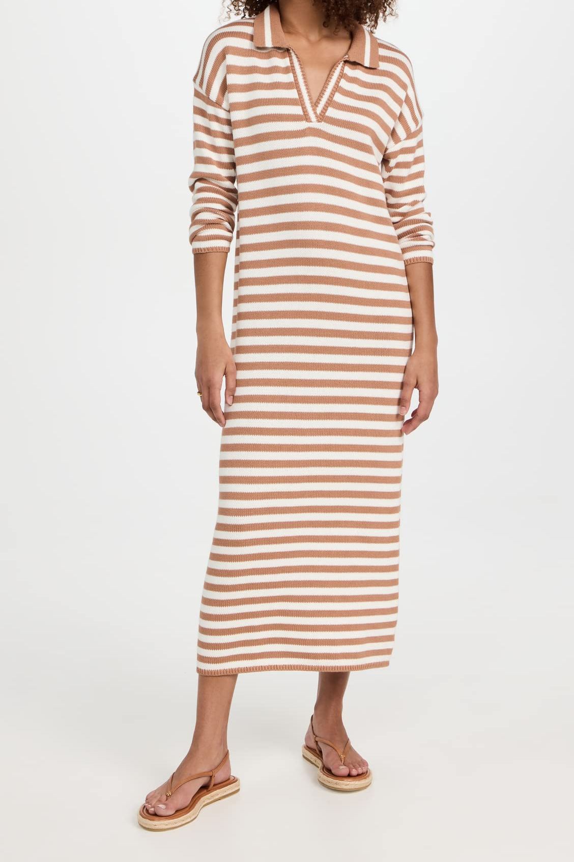 Stripe Polo Dress