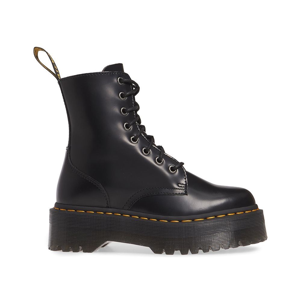 Jadon Boot Smooth Leather Platforms