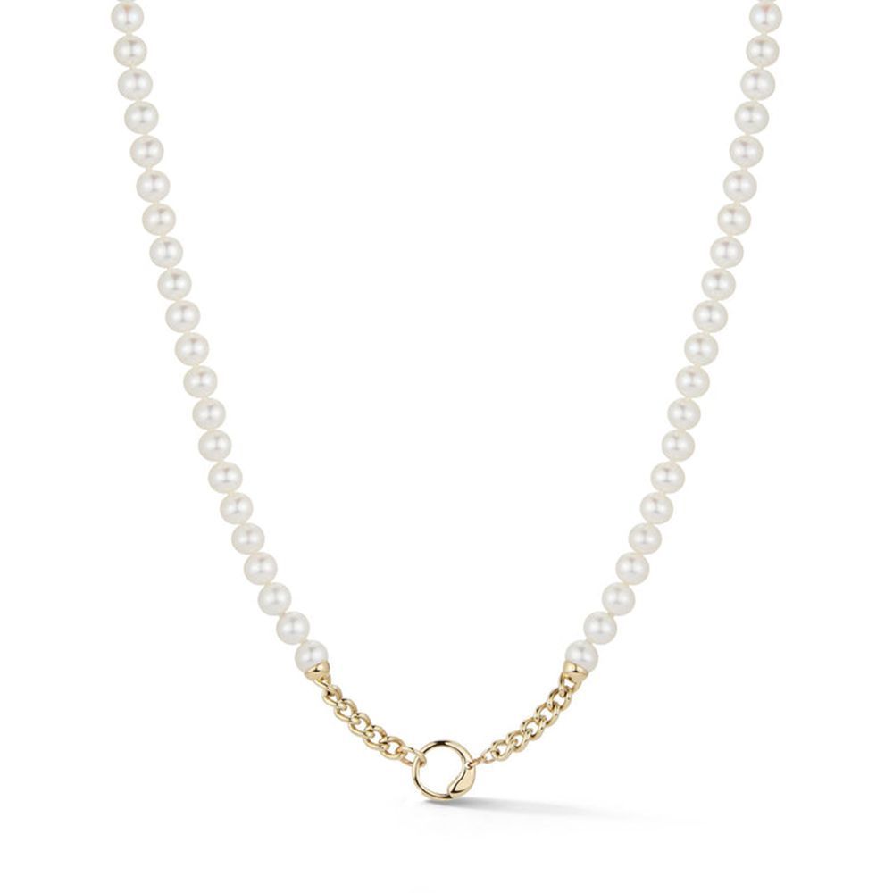 Toujours Pearl Chain Necklace