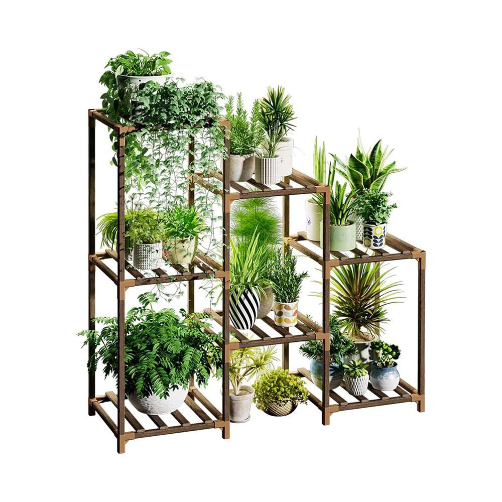 Wood Plant Stand 