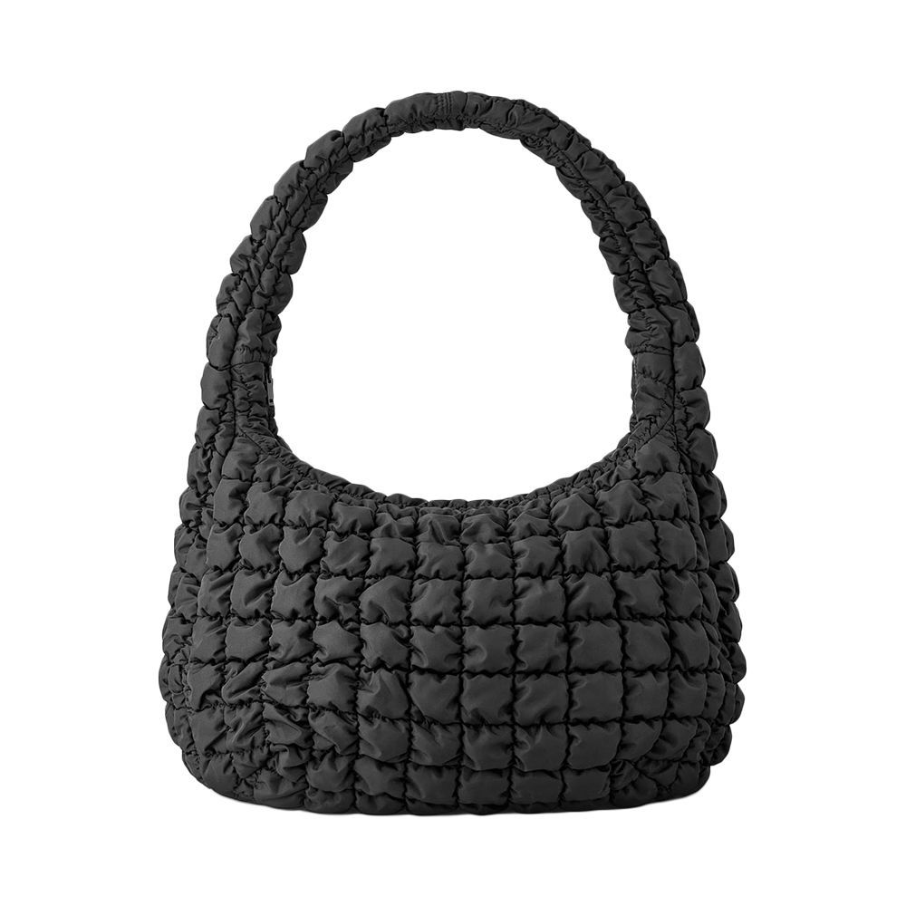 Oversized Quilted Crossbody Bag 