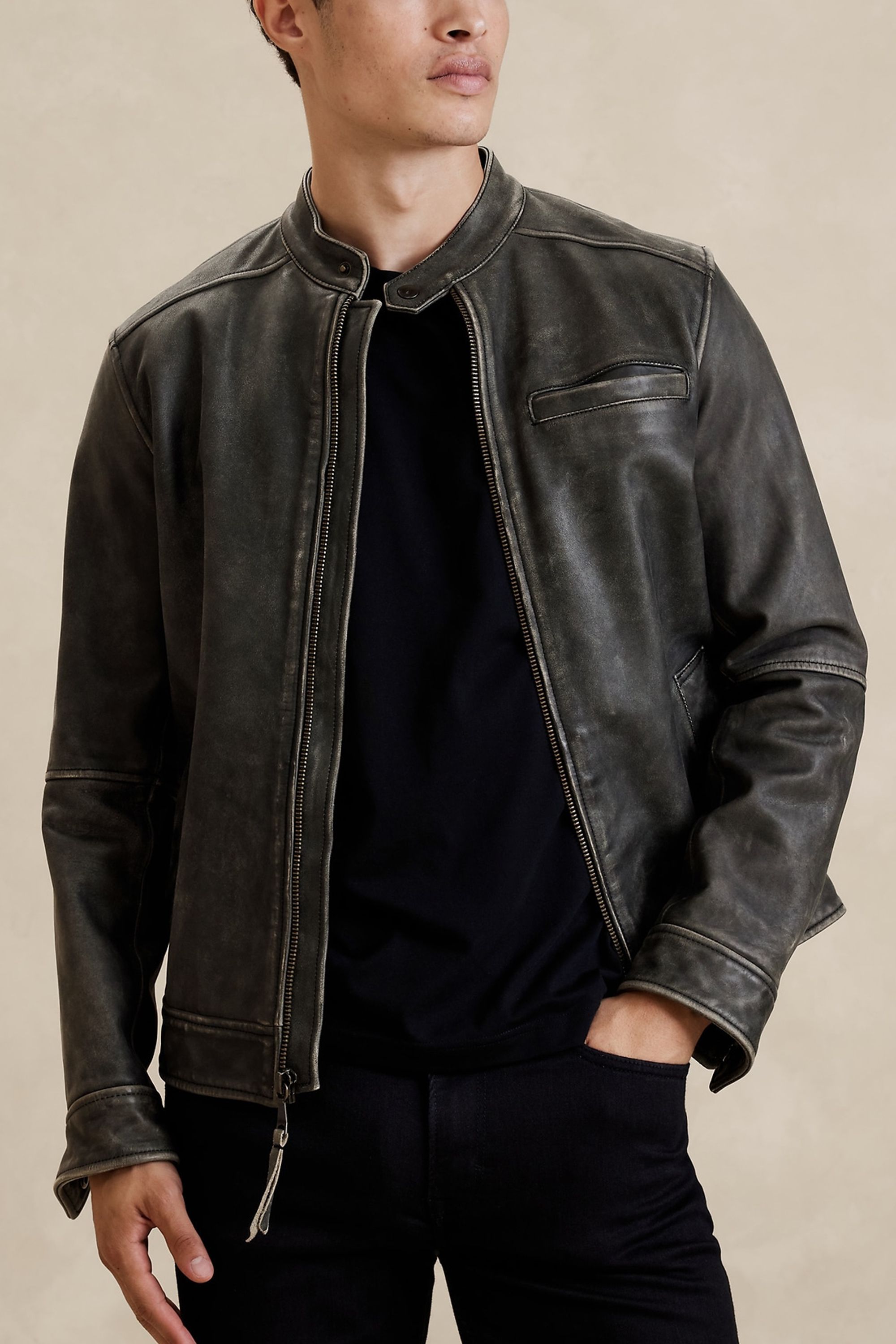 Calvo Leather Jacket