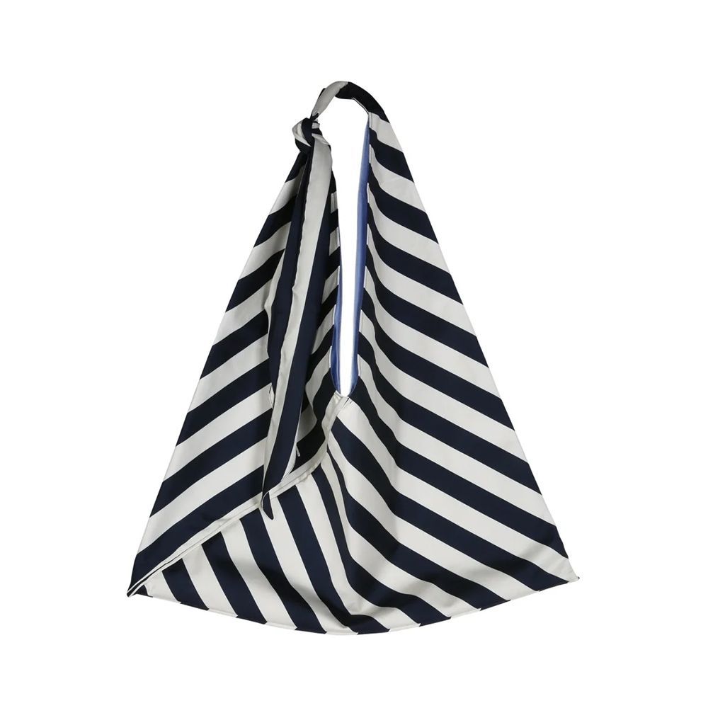 Striped Knot Detailed Tote Bag
